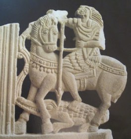 Conflicto entre Horus y Seth. Museo del Louvre, París