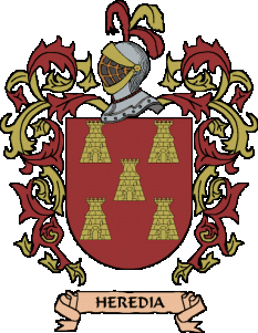 escudo de la familia Heredia