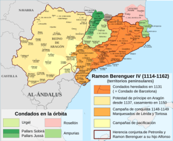 Las conquistas de Ramón Berenguer IV